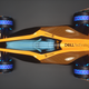 Illustration for article titled McLaren's Concept of F1 in 2050 Is Like a Futuristic Video Game You Never Expected Become Reality